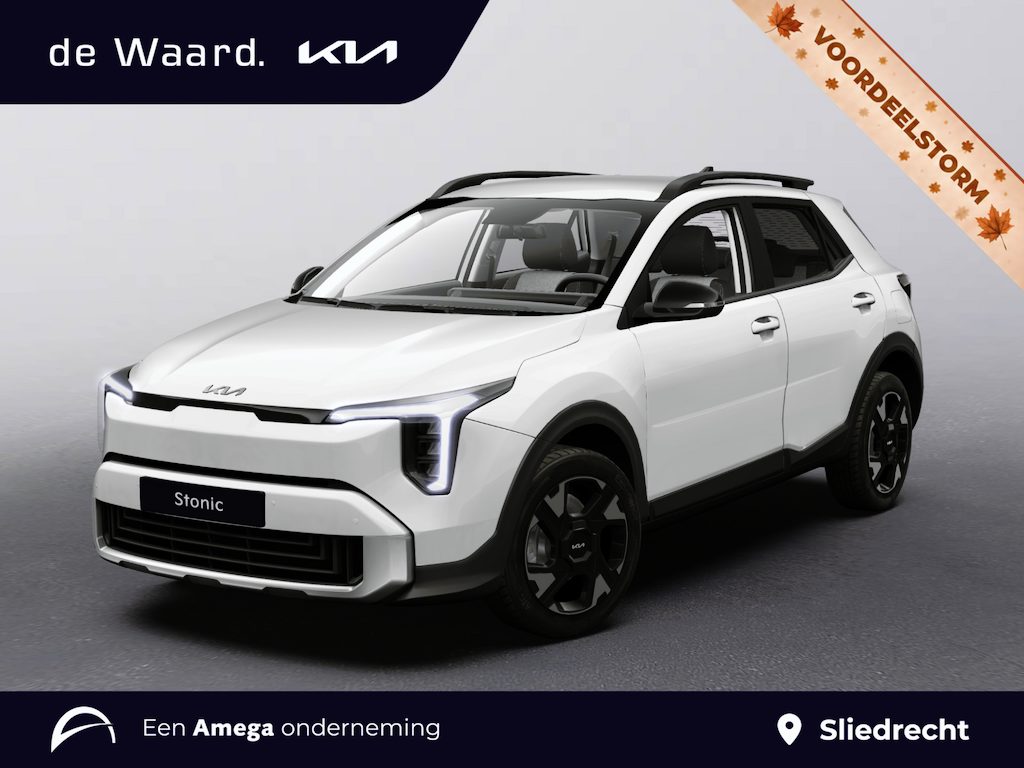 Kia Stonic 1.0 T-GDi MHEV DynamicPlusLine | Stoel en stuurwielverwarming | Climate control | Full-led verlichting | Privacy glass | Achteruitrijcamera | Parkeersensoren voor- en achterzijde