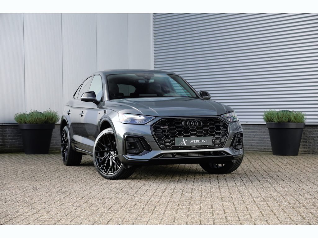 Audi Q5 Sportback 50 TFSI e Quattro S-Line Black Pano|Trekh|Elek stoel|Cam|Dealerondh