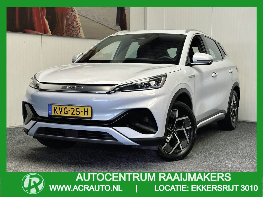 BYD Atto 3 (SOH 96%) DESIGN 60 kWh WLTP 420 KM * 45 STUKS OP VOORRAAD* APPLE CARPLAY/ ANDROID AUTO ELEK. ACHTERKLEP PANORAMADAK ELEK. VOORSTOELEN KEYLESS ENTRY/ START 360 CAMERA STOELVERWARMING NAVI NIEUWSTAAT !!!