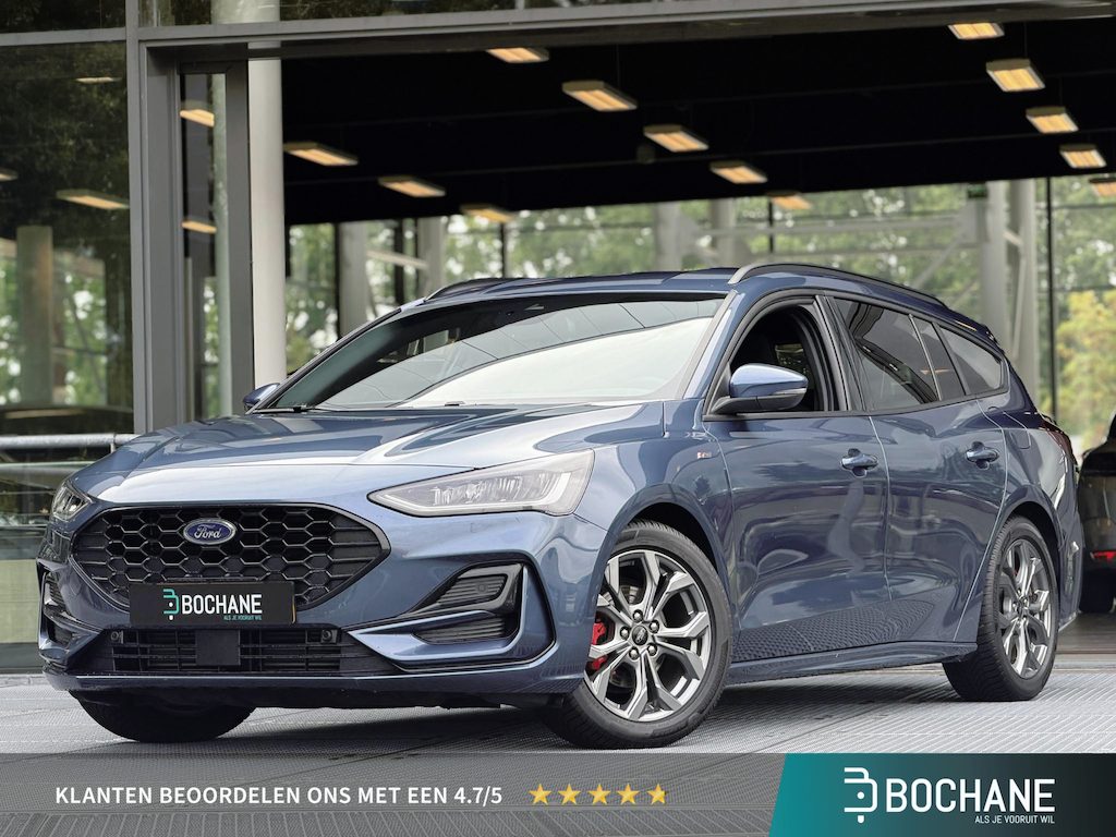 Ford Focus Wagon 1.0 EcoBoost Hybrid ST Line X Automaat 155PK | Navigatiesysteem | Achteruitrijcamera | Parkeersensoren | B&O