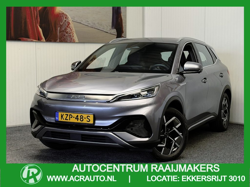 BYD Atto 3 (SOH 94%) DESIGN 60 kWh WLTP 420 KM * 45 STUKS OP VOORRAAD* APPLE CARPLAY/ ANDROID AUTO ELEK. ACHTERKLEP PANORAMADAK ELEK. VOORSTOELEN KEYLESS ENTRY/ START 360 CAMERA STOELVERWARMING NAVI NIEUWSTAAT !!!