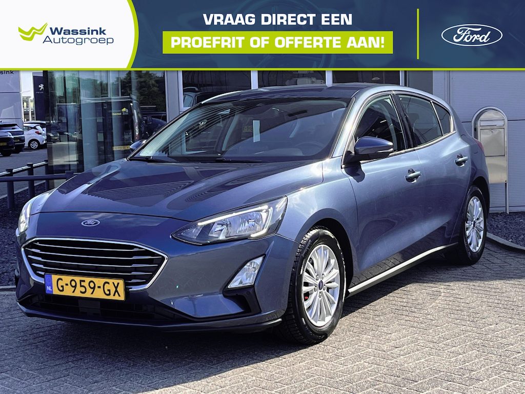 Ford Focus 1.0 EcoBoost Titanium Business | Navigatie | Airco | Cruise Control | Stuurverwarming | Stoelverwarming | Parkeersensoren |