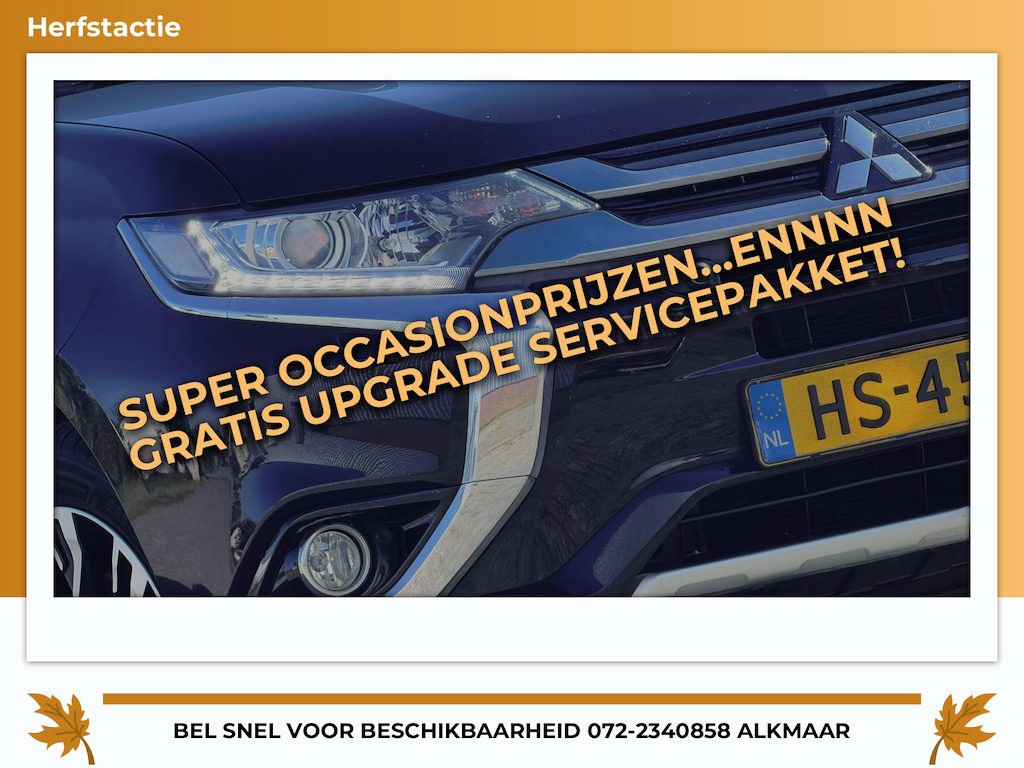 Mitsubishi Outlander 2.0 PHEV NW MODEL Executive Edition - Black Pearl - Camera/Keyless/Seatheat - Topstaat