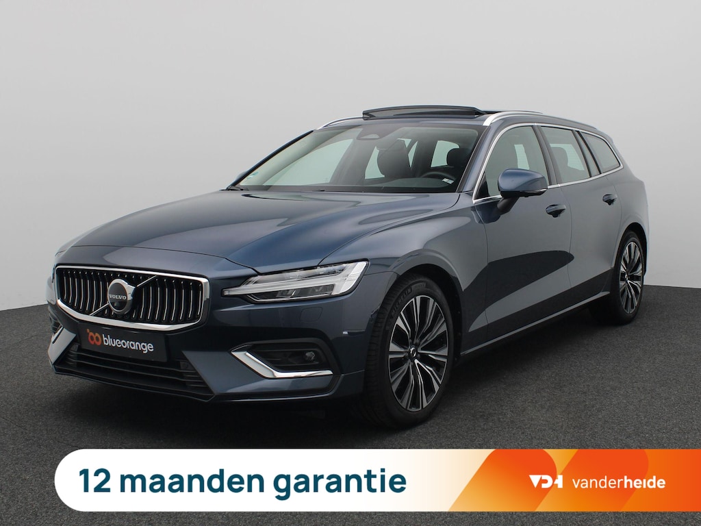 Volvo V60 2.0 B4 Plus Bright 197PK Aut. Panoramadak, Trekhaak, Memorystoelen, Harman Kardon Audio, 18" LM Velgen, Stoelverwarming, Standkachel, 360gr. Camera