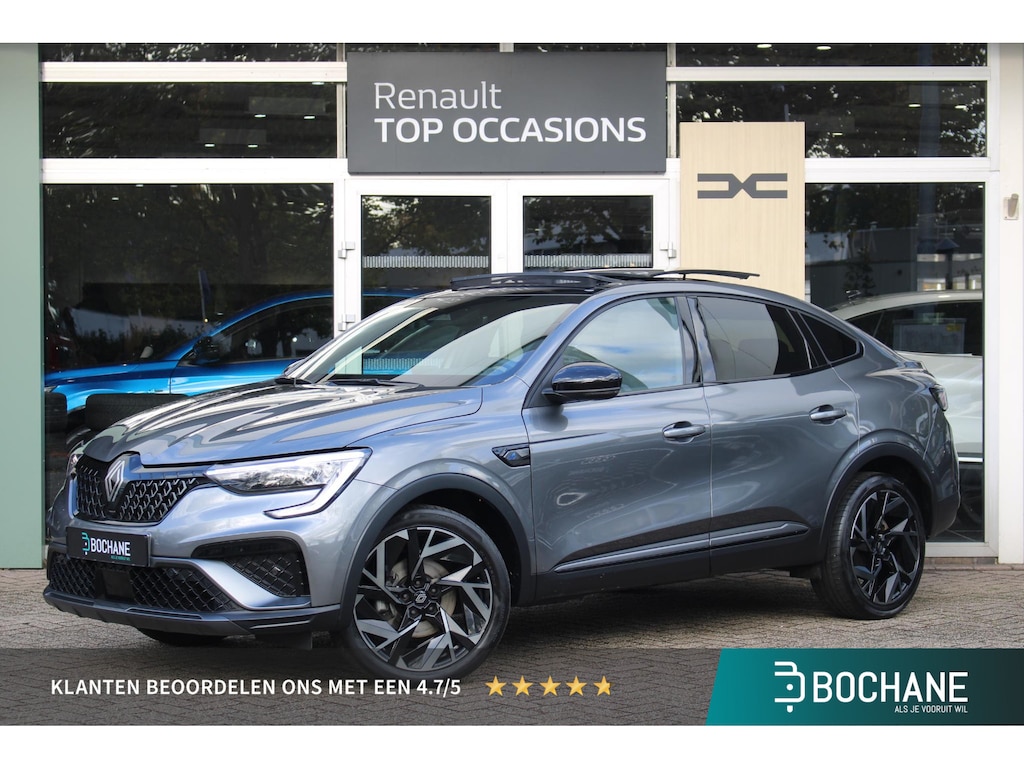 Renault Arkana 1.6 E-Tech full hybrid 145 esprit Alpine | Panoramadak | Stoelverwarming | Stuurwielverwarming | Dodehoek detectie