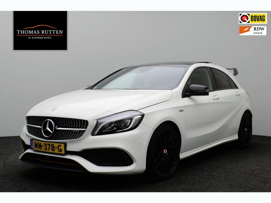 Mercedes-Benz A-klasse 250 Sport Prestige A250 2016 | Navigatie | Achteruitrij Camera | Dakspoiler | Schuif Kantel Dak | Cruise Control | Onderhoudshistorie | 2 Sleutels | Stoelverwarming | Stuurwiel Bediening