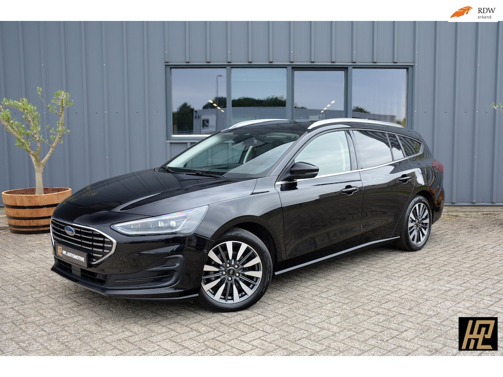 Ford Focus Wagon 1.0 EcoBoost 155pk Hybrid Titanium X * Zwenktrekhaak * Carplay * Camera * Stuurverwarming * Digitale cockpit *TOP