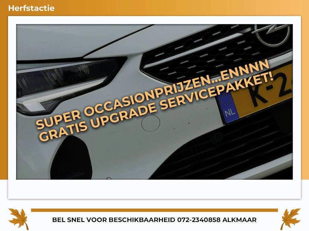 Opel Corsa 1.2 Elegance - Summit White - Panoramadak/Carplay/Led - Chique
