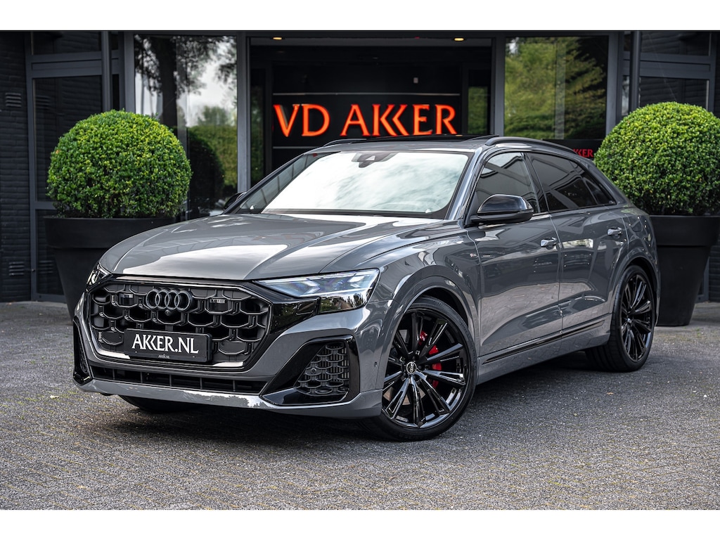 Audi Q8 60 TFSIe Exclusive Lak | Vierwielsturing | Massage | B&O 3D | 23 Inch | Alcantara Hemel
