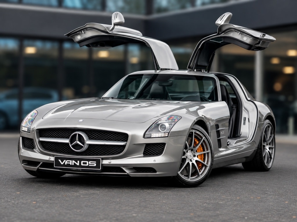 Mercedes-Benz SLS AMG Coupe | Keramische remmen | B&O | Alubeam Silver
