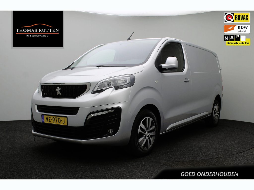 Peugeot Expert 231S 2.0 BlueHDI 120 Premium Pack 2016 | Goed Ondehouden | Trekhaak | Airco | Carplay | Navigatie | Cruise Control | Stuurwiel Bediening | 2 Sleutels | Nationale Autopas