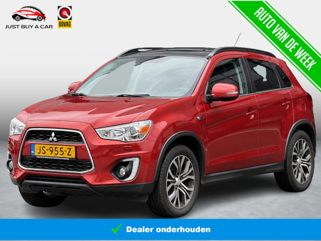 Mitsubishi ASX 1.6 Cleartec Instyle | Recent onderhoudsbeurt  | Volledig Dealeronderhouden | Panorama dak | Stoelverwarming | NL Geleverd | Leder | Navi | Xenon |