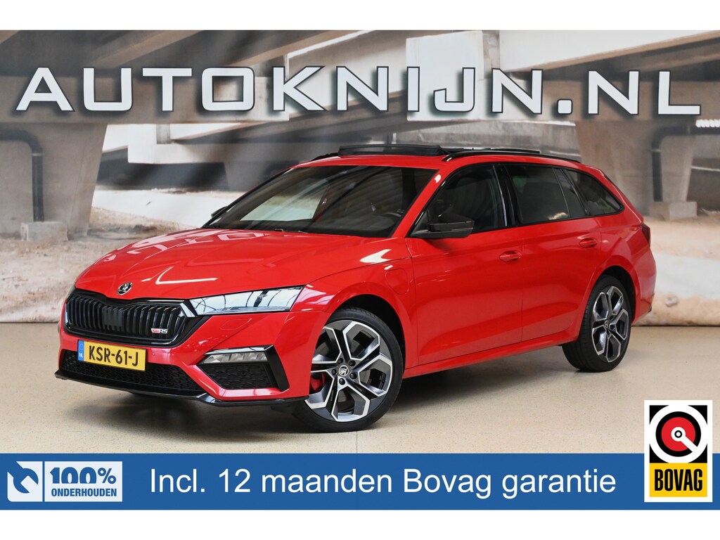 Skoda Octavia Combi 1.4 TSI 245pk RS iV PHEV Business | Pano | Memory | HUD | Massage | 100% (Dealer) onderhouden label