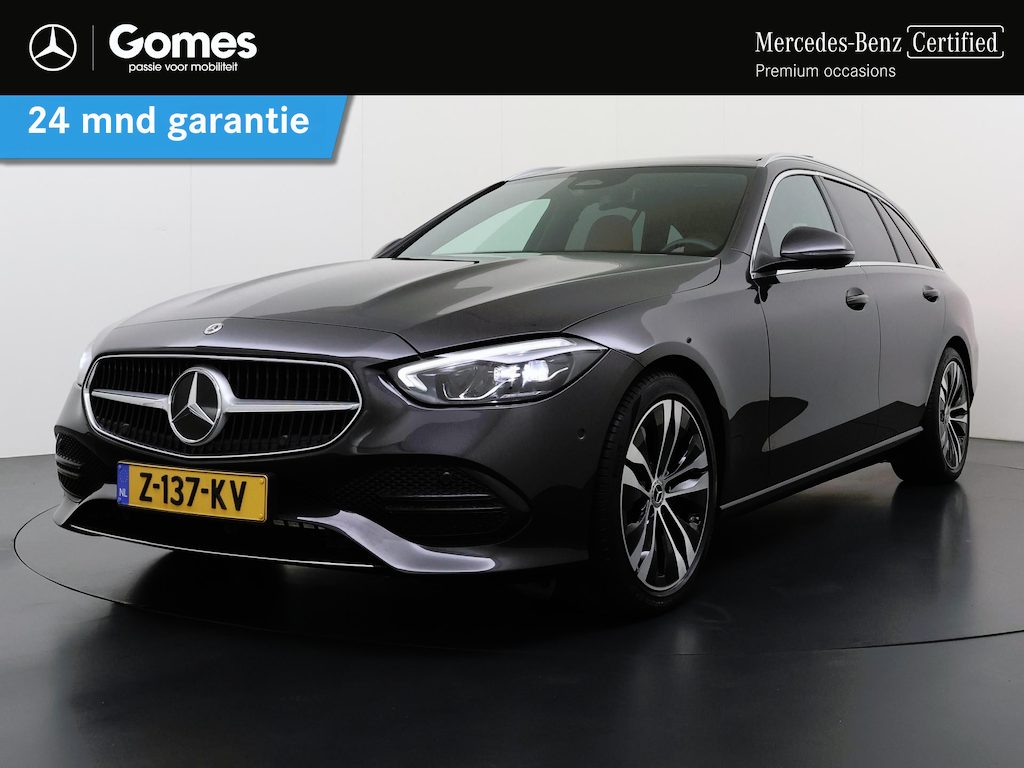 Mercedes-Benz C-klasse Estate 180 | Panoramadak | Bruin leder | Apple CarPlay | Android Auto | Memory Seats | Sfeerverlichting