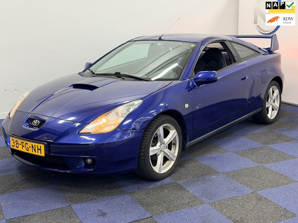 Toyota Celica 1.8 VVT-i / RIJDT SCHAKELT TOP / NAP / LICHT SCHADE