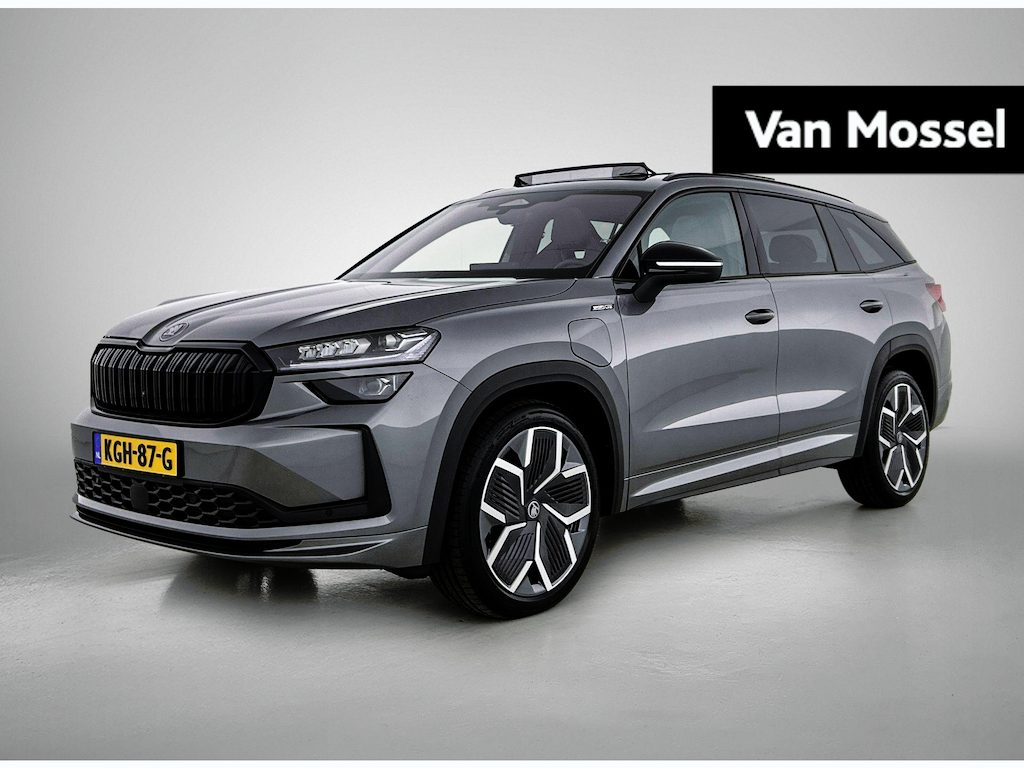 Skoda Kodiaq 1.5 TSI PHEV Sportline Business | MEMORY STOELEN | PANORAMADAK | TREKHAAK| APPLE CARPLAY/ ANDROID AUTO | ACHTERUITRIJ CAMERA | PARKEERSENSOREN VOOR EN ACHTER