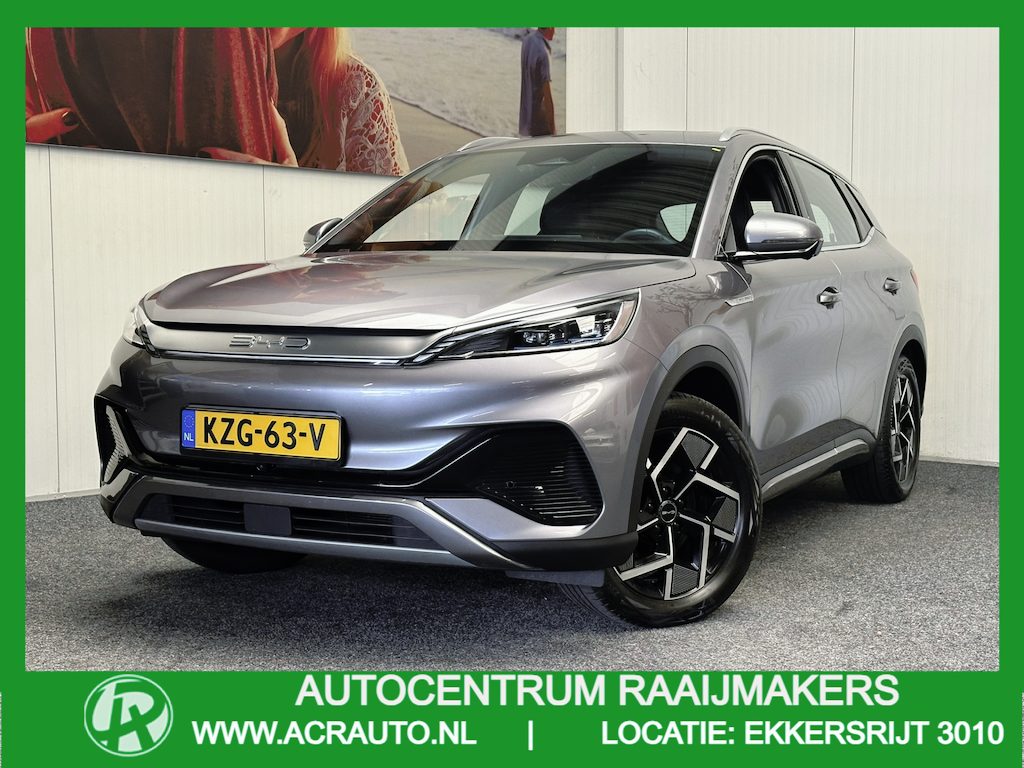 BYD Atto 3 (SOH 94%) DESIGN 60 kWh WLTP 420 KM * 45 STUKS OP VOORRAAD* APPLE CARPLAY/ ANDROID AUTO ELEK. ACHTERKLEP PANORAMADAK ELEK. VOORSTOELEN KEYLESS ENTRY/ START 360 CAMERA STOELVERWARMING NAVI NIEUWSTAAT !!!