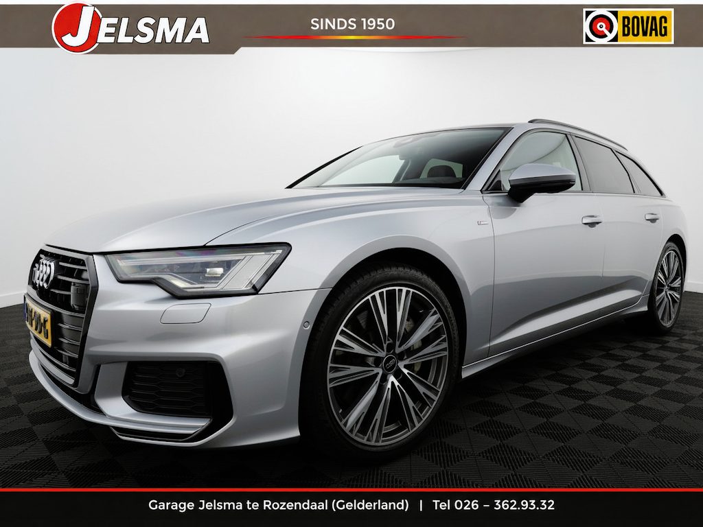 Audi A6 Avant 50 TFSi e Quattro S edition, SOH 93% | Pano | Navi & CarPlay | Trekhaak | Led
