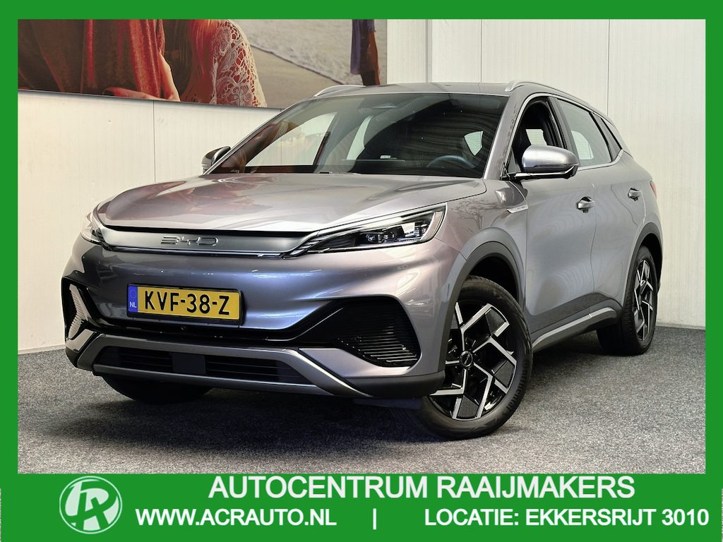 BYD Atto 3 (SOH 94%) DESIGN 60 kWh WLTP 420 KM * 45 STUKS OP VOORRAAD* APPLE CARPLAY/ ANDROID AUTO ELEK. ACHTERKLEP PANORAMADAK ELEK. VOORSTOELEN KEYLESS ENTRY/ START 360 CAMERA STOELVERWARMING NAVI NIEUWSTAAT !!!