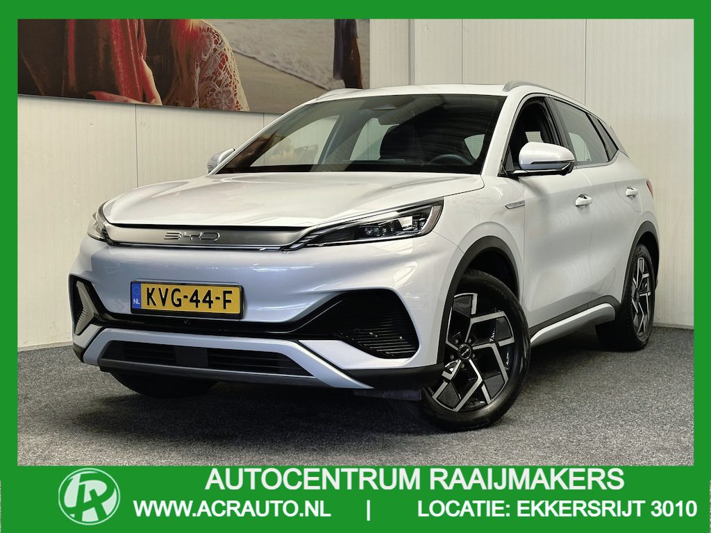 BYD Atto 3 (SOH 94%) DESIGN 60 kWh WLTP 420 KM * 45 STUKS OP VOORRAAD* APPLE CARPLAY/ ANDROID AUTO ELEK. ACHTERKLEP PANORAMADAK ELEK. VOORSTOELEN KEYLESS ENTRY/ START 360 CAMERA STOELVERWARMING NAVI NIEUWSTAAT !!!