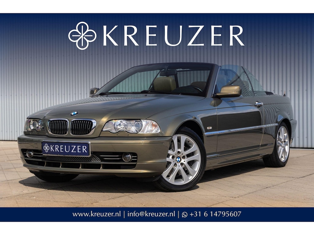 BMW 3-Serie Cabrio 330Ci Executive | 98.000KM | Volledig gedocumenteerd | Nieuwstaat | Individual Messing | Dark Olive Nappa