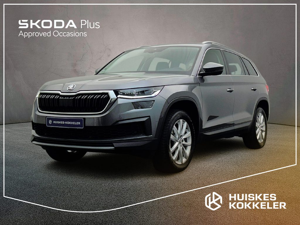 Skoda Kodiaq Business Edition 1.5 TSI 150pk DSG Automaat Trekhaak, Cruise control, Achteruitrijcamera, Navigatie, LED matrix koplampen, Parkeersensoren