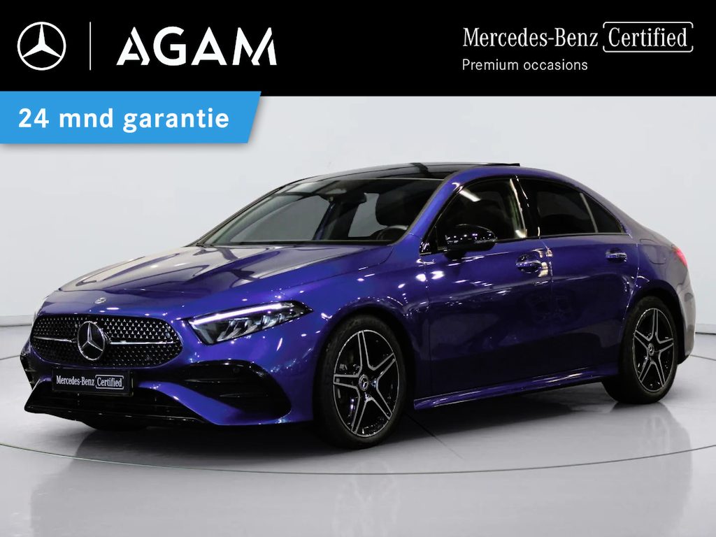 Mercedes-Benz A-klasse Limousine 180 Star Edition AMG Line | Panorama dak
