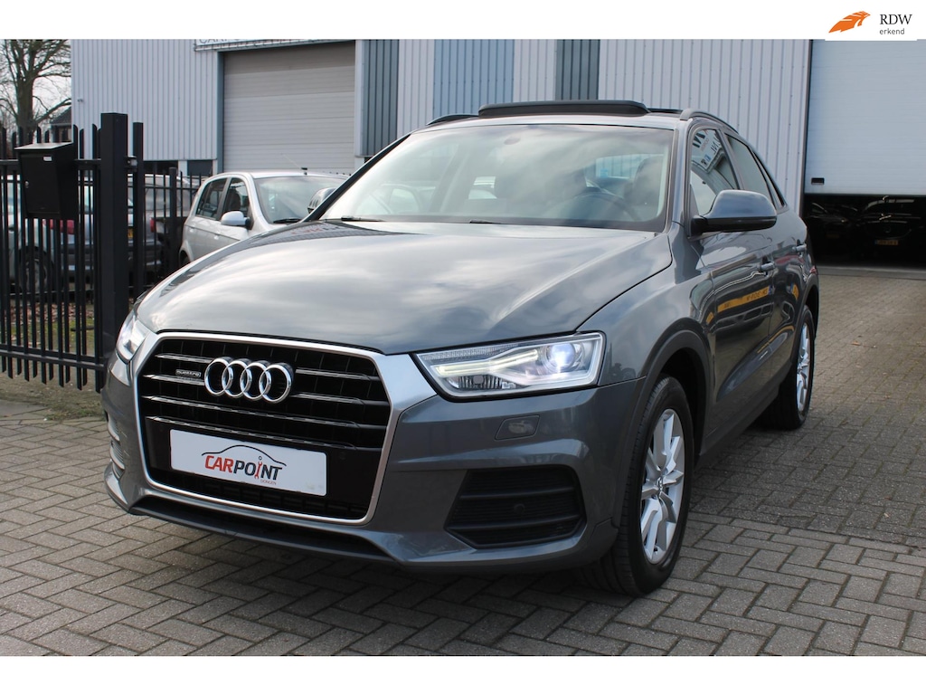 Audi Q3 2.0 TFSI Quattro 180PK Pano Leer Navi Clima Cruise!!