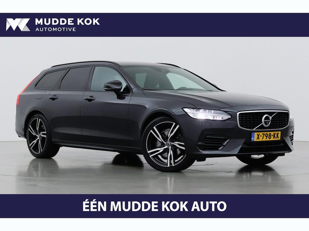 Volvo V90 T8 AWD R-Design | Luchtvering | Harman/Kardon | Trekhaak | 360° Camera | BLIS | Standkachel | 20 Inch | ACC