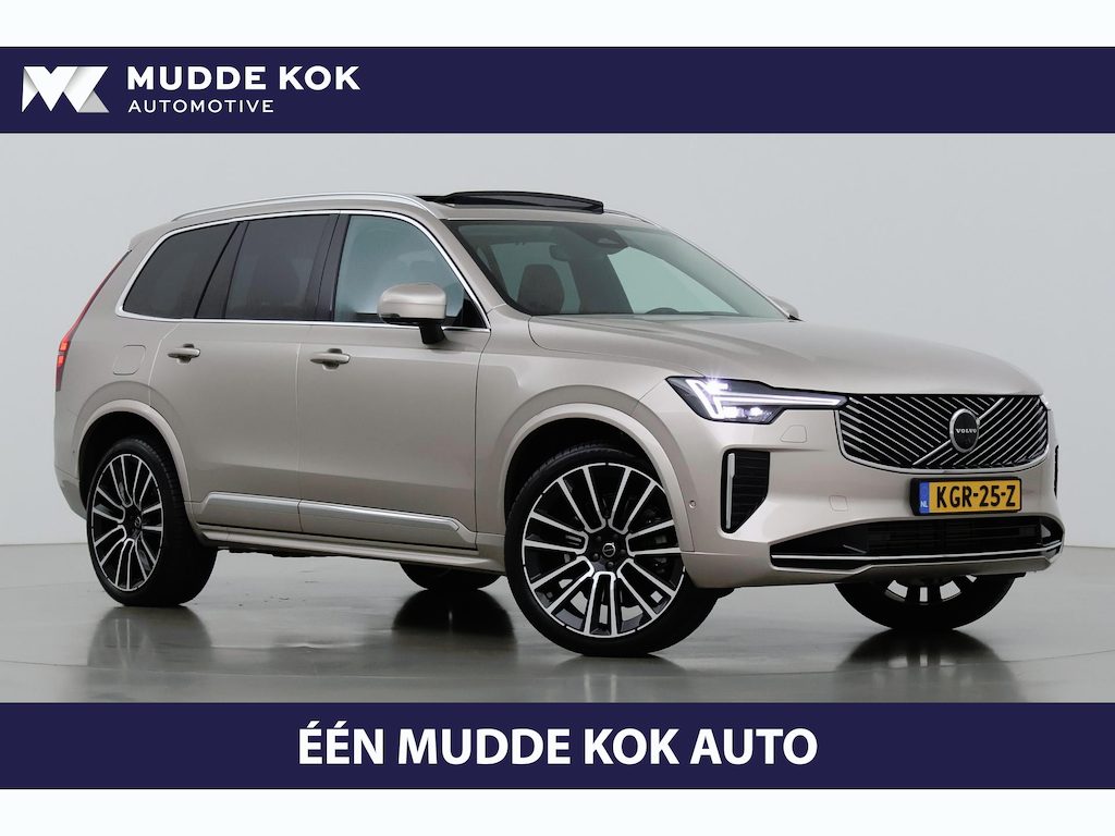 Volvo XC90 T8 Ultra Bright | Luchtvering | Bowers & Wilkins | Trekhaak | Stoelventilatie | 22 inch | Panoramadak