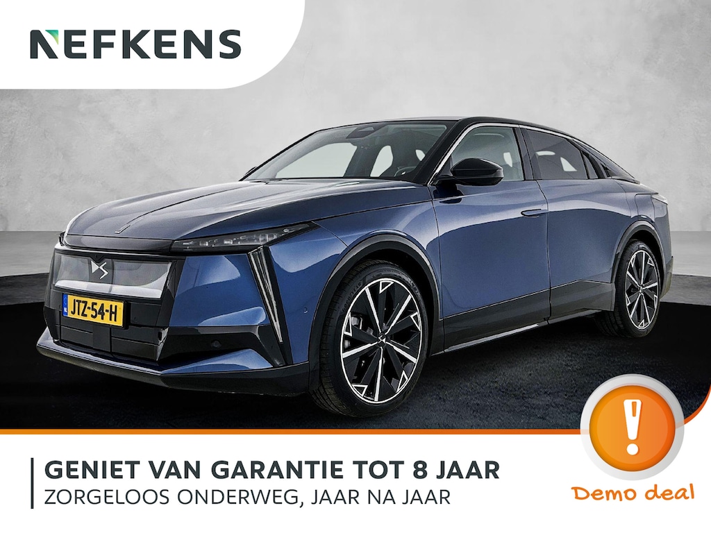 DS 8 N°8 AWD Long Range Étoile Absolute Comfort Tech 97 kWh | 360 Camera | Adaptieve Cruise Control | Head-Up Display | Climate Control | Glazendak | Afneembare Trekhaak | Elektrische Klep | Elektrisch Verstelb. Bestuurdersstoel |