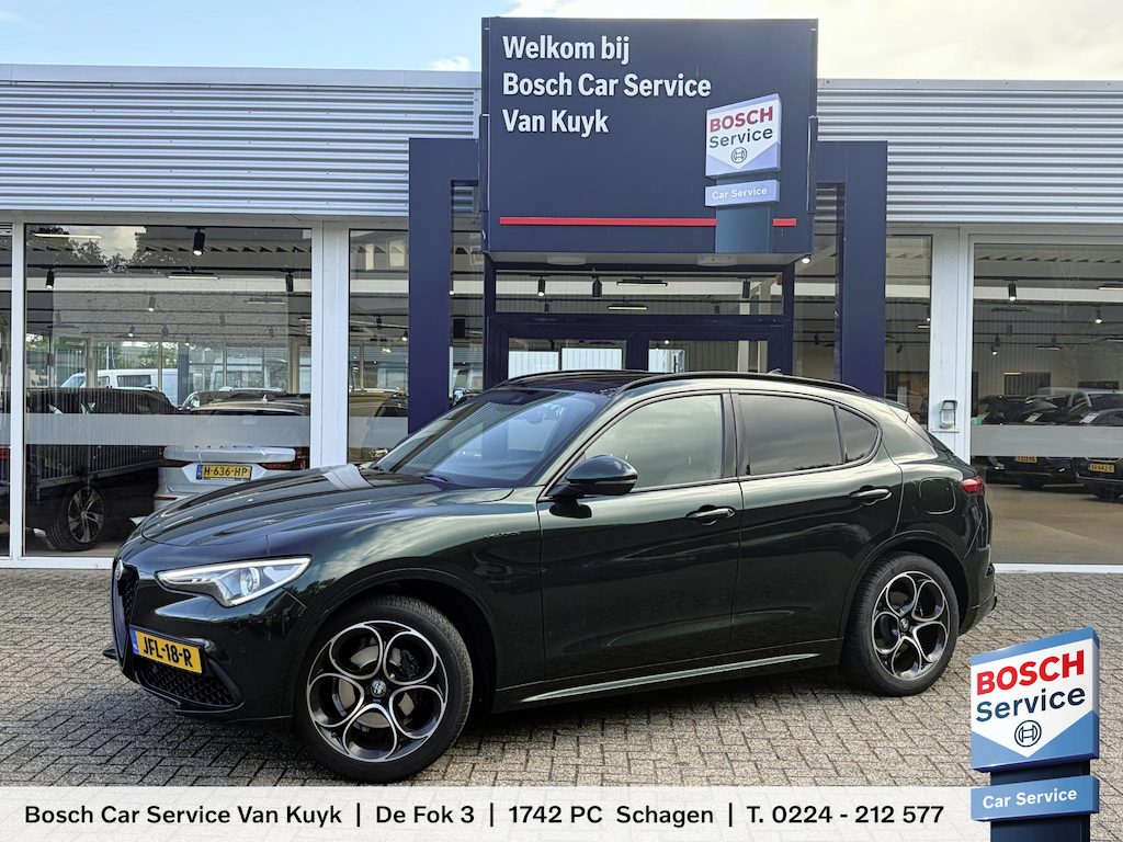 Alfa Romeo Stelvio 2.0 T AWD Veloce Ti / 280 PK / Bomvolle Stelvio! Alle Opties! / Volledige historie aantoonbaar! / Binnenkort Beschikbaar! / Foto's Volgen / Bel nu voor afspraak! /