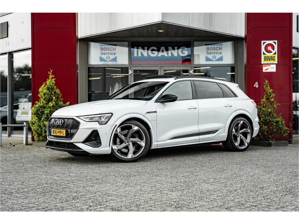 Audi E-tron S Quattro 95 kWh 503PK | ACC | TREKHAAK | HUD | 114.000.- NW PRIJS | B&O | RS Stoelen