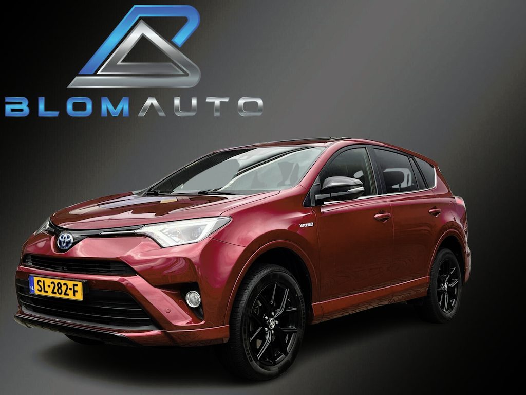 Toyota RAV4 2.5 Hybrid 197PK Black Ed. SUNROOF+LEDER+NL AUTO