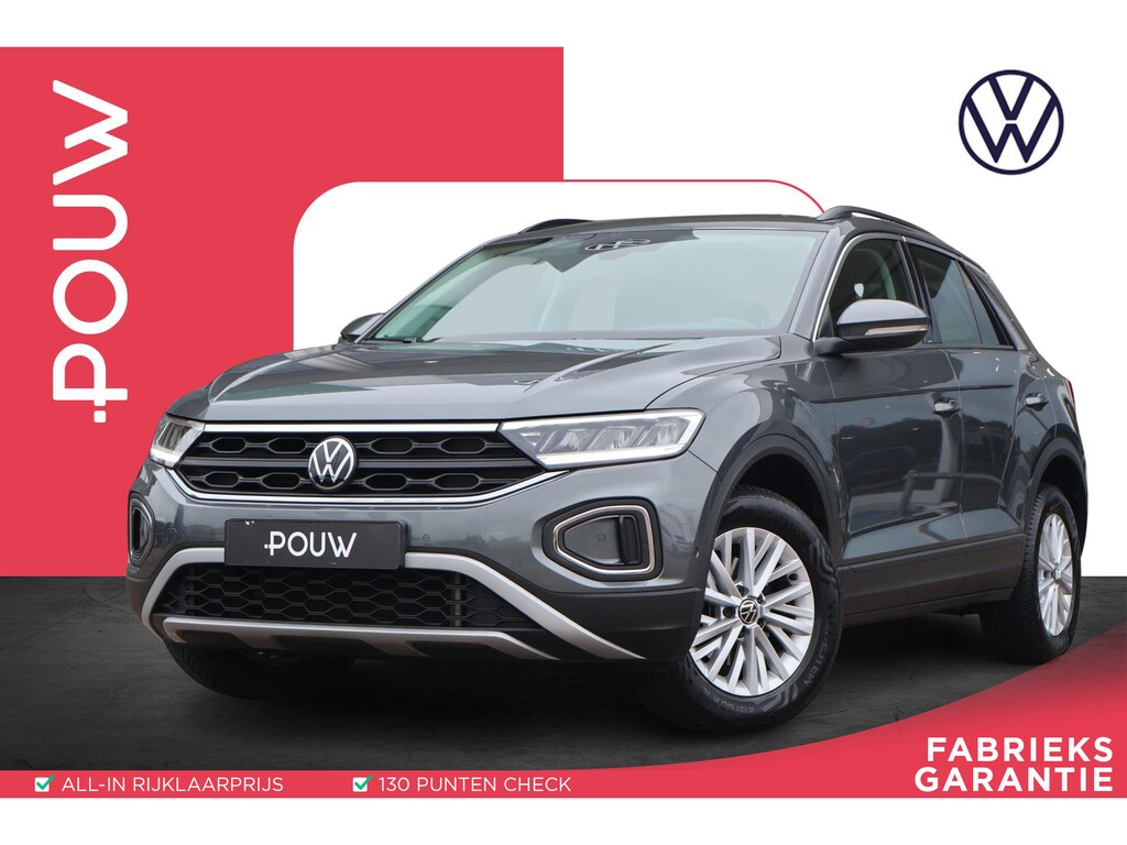 Volkswagen T-Roc 1.0 TSI Life | Navigatie | Parkeersensoren | Adaptive Cruise | Carplay