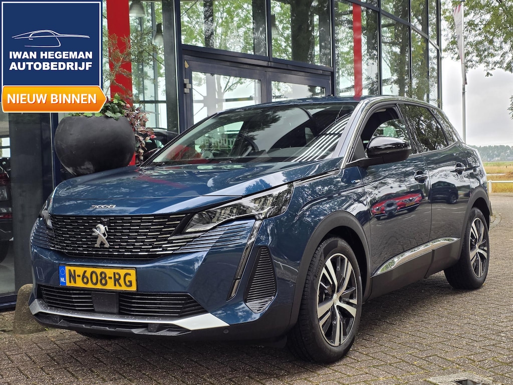 Peugeot 3008 1.6 HYbrid 225 Allure Pack Business | Leder | PDC + Camera | ECC | Navigatie | LM Velgen