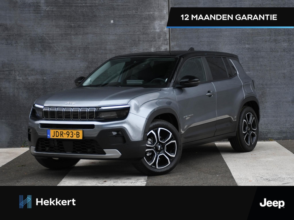 Jeep Avenger Summit 1.2 e-Hybrid 110pk Automaat CAMERA | DAB | 18''LM | ELEK. ACHTERKLEP | NAVI | LANE ASSIST