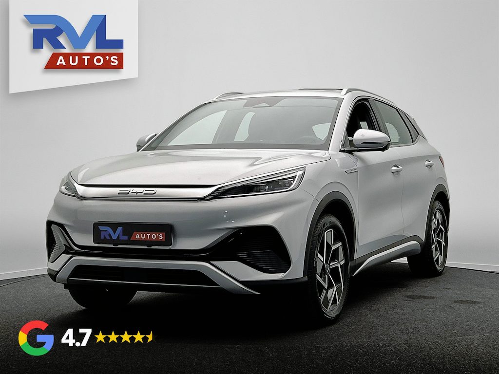 BYD Atto 3 Design 60 kWh |*100 STUKS* | 204 PK | Pano/dak | Adapt/Cruise/Control | Leder/Beige/Blauw | 360/Camera, Navigatie, BTW!