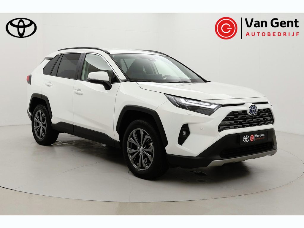 Toyota RAV4 2.5 Hybrid AWD Executive | Leder | Stoel-/stuurverwarming | Dodehoek detectie | Verwarmbare voorruit | Apple Carplay / Android Auto | Adaptive Cruise | Parkeersensoren voor/achter | Camera | Full LED | Keyless | 18 inch