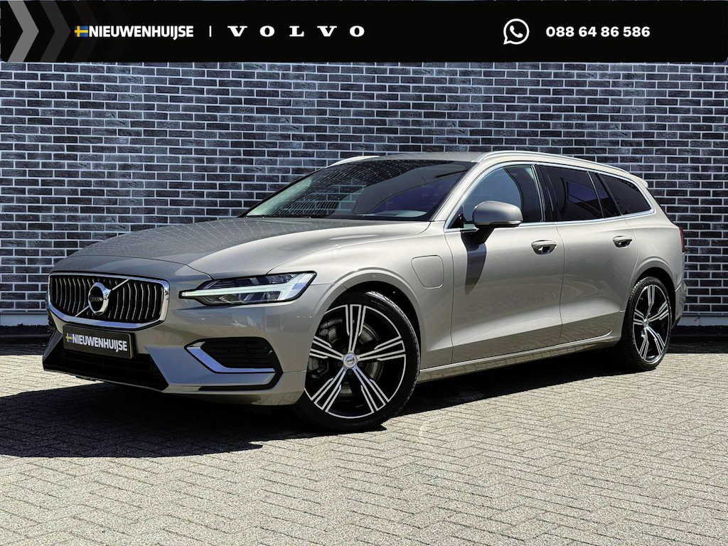 Volvo V60 2.0 T8 Recharge AWD Business Pro | Plug-in Hybrid (PHEV) | Trekhaak | Harman Kardon Audio | Achteruitrijcamera | Lichtmetalen Velgen 19 inch | Navigatie | Apple Carplay | BLIS | Cruise Control Adaptief | 94% SOH