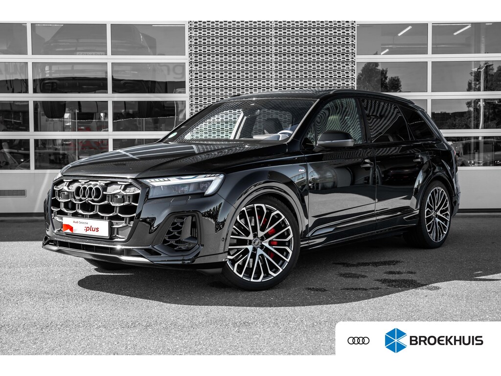 Audi Q7 TFSI-e Quattro Pro Line S | Vierwielsturing | Panoramadak | Advanced onderstel | HUD | Remote park |
