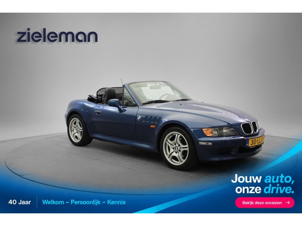 BMW Z3 Roadster 1.8 S Cabrio - Airco, Half Leer, Sportstoelen, Sportstuur