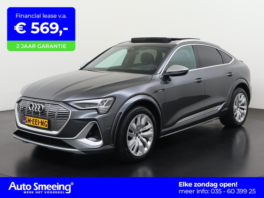 Audi e-tron Sportback S quattro 95 kWh S-Line | SOH 94% | Panoramadak | Trekhaak | Head Up | Bang&Olufsen | Zondag Open!