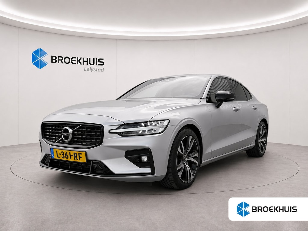 Volvo S60 2.0 B4 197PK R-DESIGN AUTOMAAT / NAVI / LEDER / CLIMA / FULL-LED / 18" LMV / KEYLESS  / ADAPT. CRUISECONTROL / ELEKTR. TREKHAAK  / ORG. NL. !!