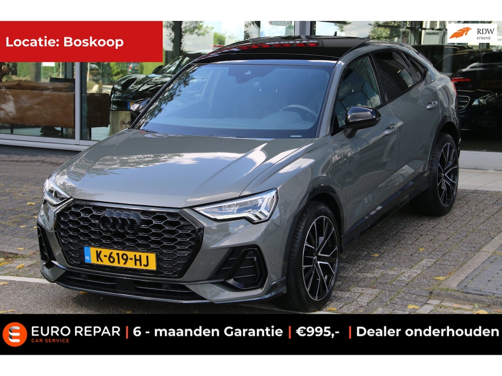 Audi Q3 Sportback 35 TFSI S-LINE PANO-DAK TREKHAAK!