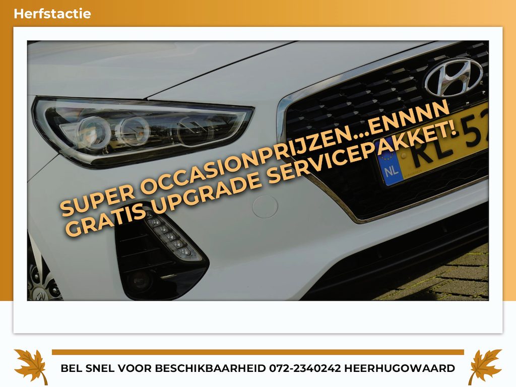 Hyundai i30 1.0 T-GDI First Edition - Polar White - Carplay/Camera/Cruise