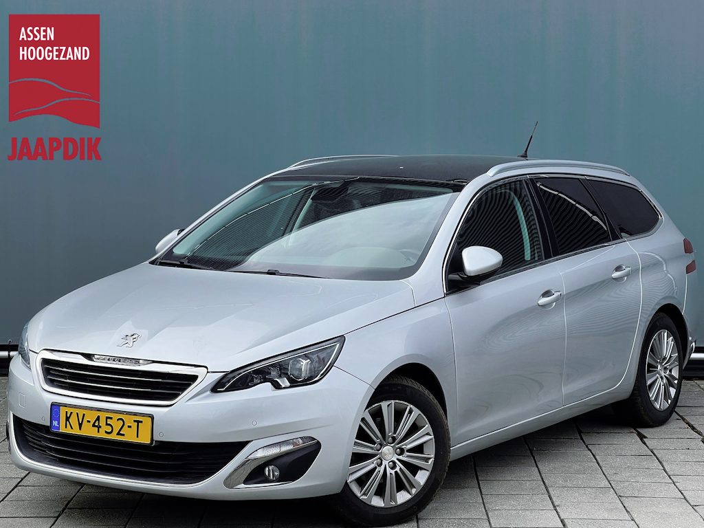 Peugeot 308 SW BWJ 12-2016 | 1.2T 131PK Premium AUTOMAAT | PANO DAK | NAVI | CLIMA | CRUISE | PDC 2X | LICHTMETAAL |