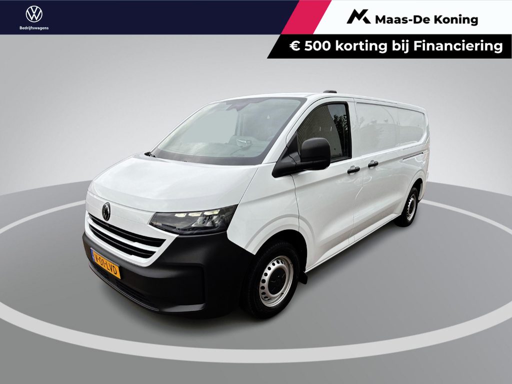 Volkswagen Transporter 2.0TDi 110pk Bestelwagen L2 · Apple Carplay / Android Auto · Schuifdeur links en rechts · Trekhaak · Bijrijdersbank ·