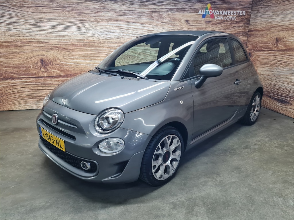 Fiat 500C 1.0 Hybrid 70 pk Sport Cult Carplay Cruise All-in prijs + 12 mnd garantie!