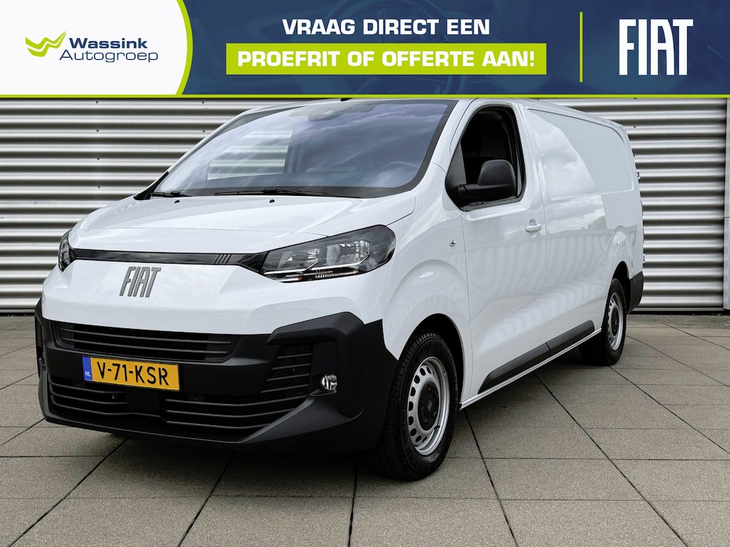 Fiat Scudo 2.0 Diesel 180 PK Automaat L3 | laadruimte pakket | Dodehoek camera |Trekhaak | Navigatie